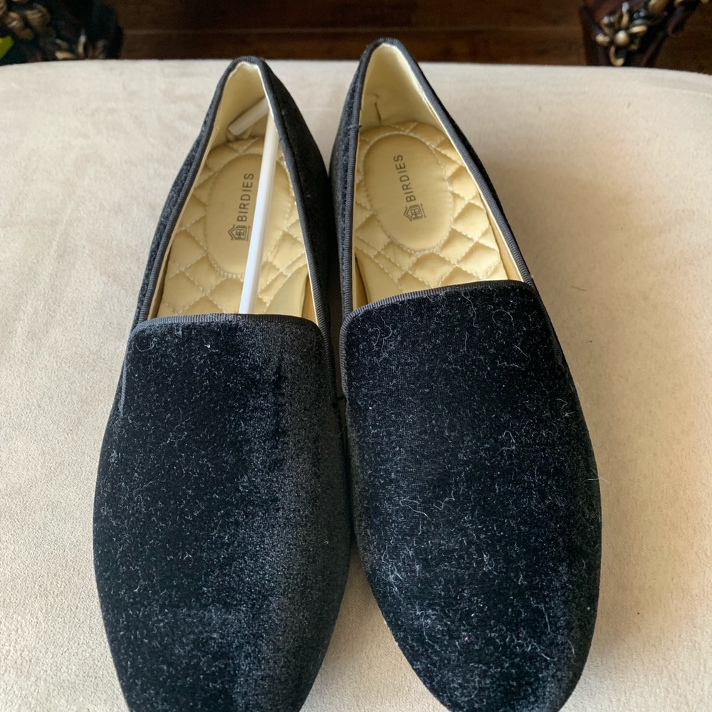 BIRDIES suede loafers